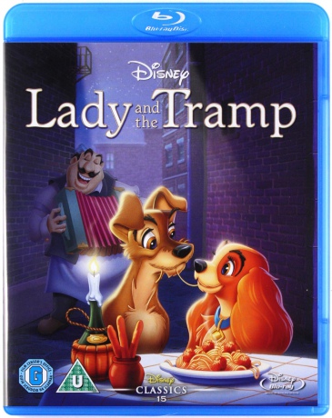 Lady The Tramp (Zakochany kundel) (Disney) [Blu-Ray]