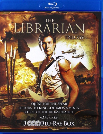 Librarian Trilogy (Bibliotekarz: Tajemnica włóczni / Bibliotekarz II: Tajemnice kopalni króla Salomona / Bibliotekarz III: Przeklęty kielich Judasza) [Blu-Ray]