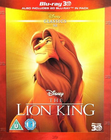 The Lion King (Król Lew) (Disney) [Blu-Ray 3D]+[Blu-Ray]