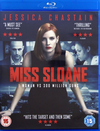 Miss Sloane (Sama przeciw wszystkim) [Blu-Ray]