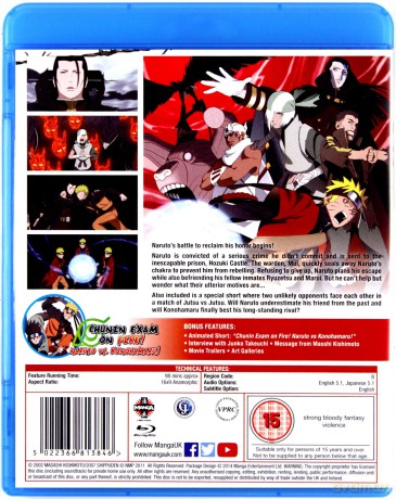 Naruto Shippuden - Movie 5 - Blood Prison [Blu-Ray]