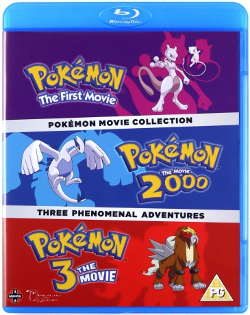 Pokemon Movie Collection (Pokémon: Film pierwszy / Pokémon 2: Uwierz w swoją siłę / Pokémon 3: Zaklęcie Unown) [3xBlu-Ray]