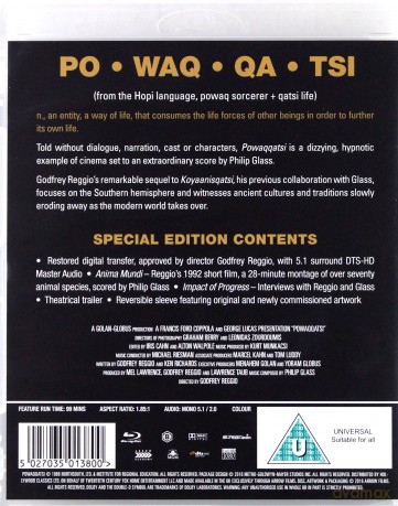 Powaqqatsi [Blu-Ray]