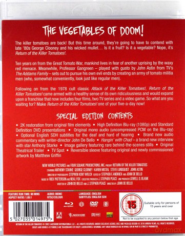 Return Of The Killer Tomatoes (Powrót zabójczych pomidorów) [Blu-Ray]+[DVD]