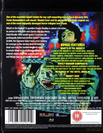 The Basket Case Trilogy (Wiklinowy koszyk 1-3) [3xBlu-Ray]