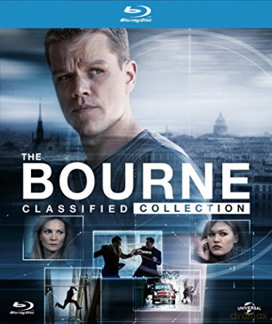 The Bourne Classified Collection (Tożsamość Bourne'a / Krucjata Bourne'a / Ultimatum Bourne'a / Dziedzictwo Bourne'a) [4xBlu-Ray]+[DVD]