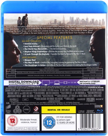 Mroczna wieża [Blu-Ray]