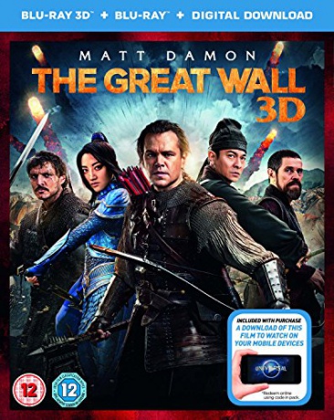The Great Wall [Blu-Ray 3D]+[Blu-Ray]