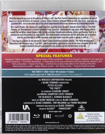 The Party (Przyjęcie) [Blu-Ray]