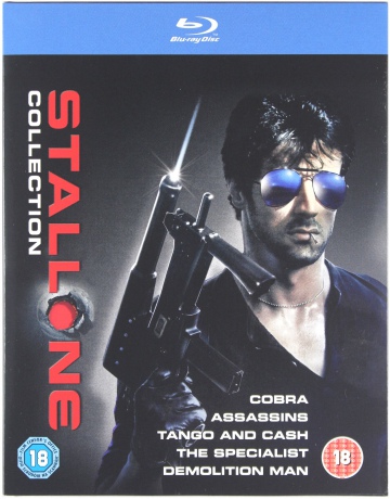 Sylvester Stallone Collection (Cobra / Zabójcy / Tango i Cash / Specjalista / Człowiek demolka) [5xBlu-Ray]