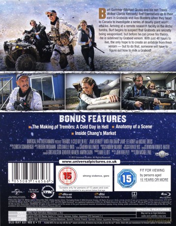 Tremors: A Cold Day in Hell (Wstrząsy: Zimny dzień w piekle) [Blu-Ray]