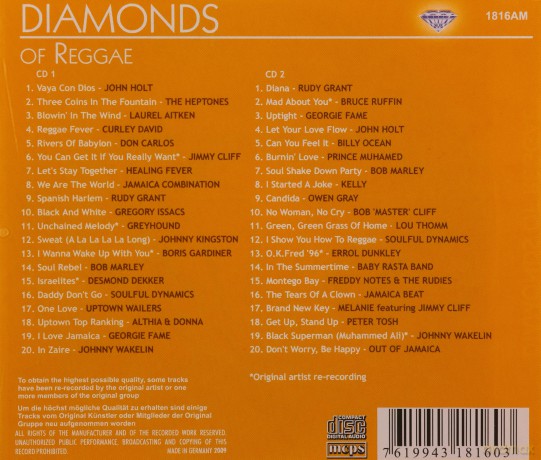 Diamonds Of Reggae [2CD]