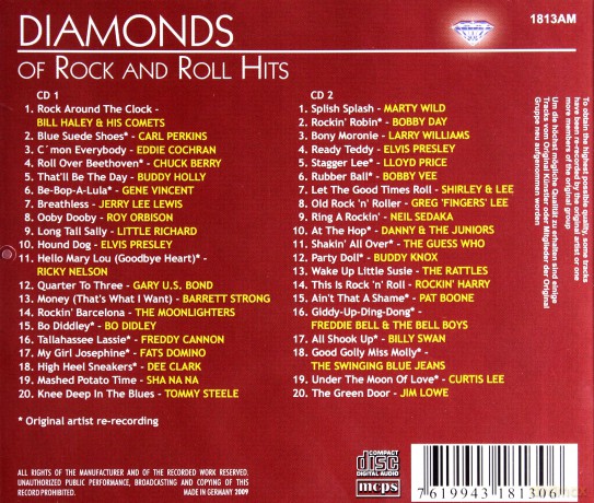 Diamonds Of Rock And Roll Hits [2CD]