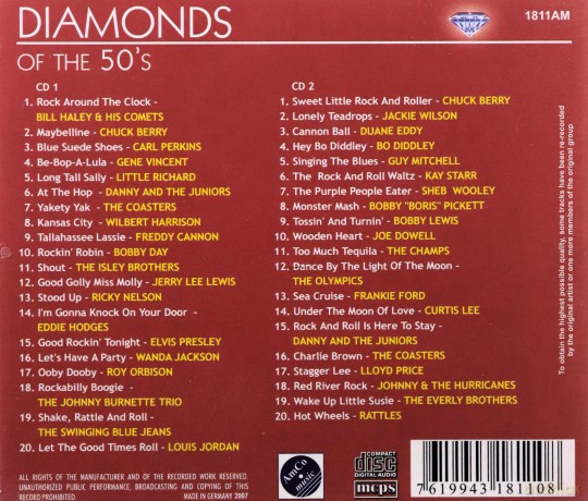 Diamonds Of The 50's [2CD]