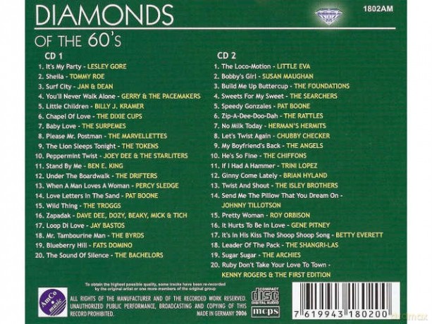 Diamonds Of The 60's [2CD]