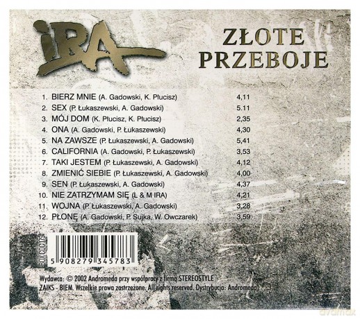 Ira: Złote Przeboje [CD]