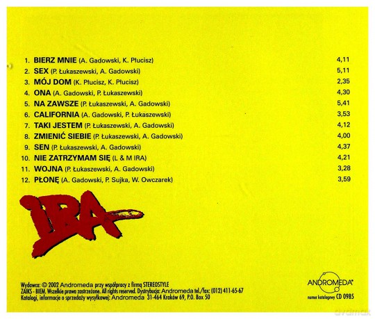 Ira: Złote Przeboje [CD]