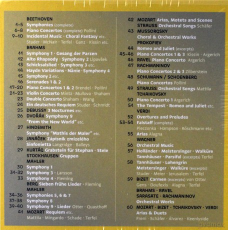 Claudio Abbado: Complete Berliner Philharmoniker Recordings [BOX] [60CD]