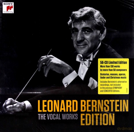 Leonard Bernstein: Leonard Bernstein Edition - The Vocal Works [BOX] [56CD]