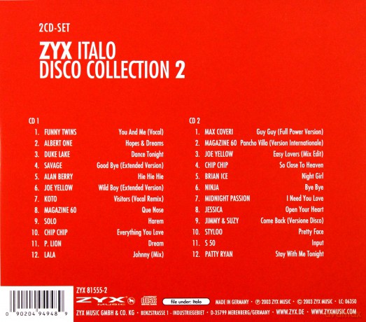 Italo Disco Collection vol. 2 [2CD]