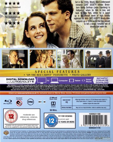 Cafe Society [Blu-Ray]