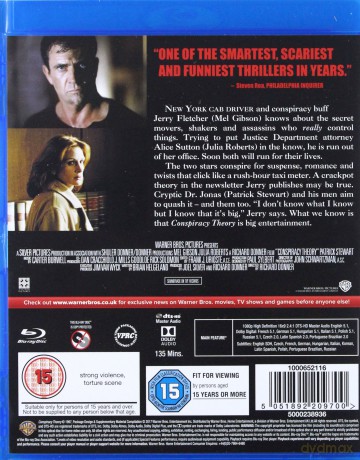 Teoria spisku [Blu-Ray]