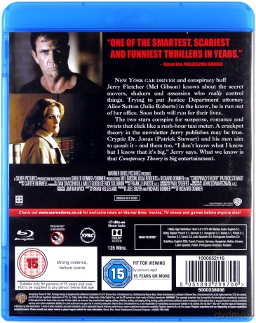 Teoria spisku [Blu-Ray]