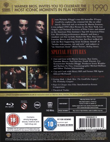 Goodfellas (Chłopcy z ferajny) [Blu-Ray]