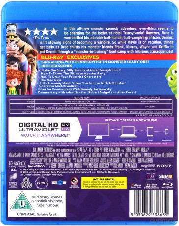 Hotel Transylvania 2 [Blu-Ray]