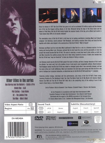 Meat Loaf: Bat Out Of Hell Classic Albums [DVD]