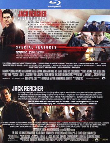 Jack Reacher 1-2 (Jack Reacher: Jednym strzałem / Jack Reacher: Jednym strzałem) [BOX] (Jack Reacher: Jednym strzałem / Jack Reacher: Jednym strzałem) [2xBlu-Ray]