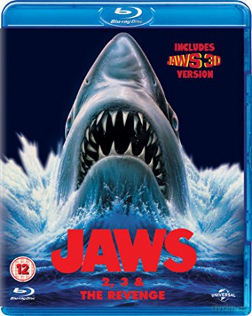 Jaws 1-4 (Szczęki 1-4) (Szczęki 2-4) [BOX] (Szczęki 2-4) [3xBlu-Ray]