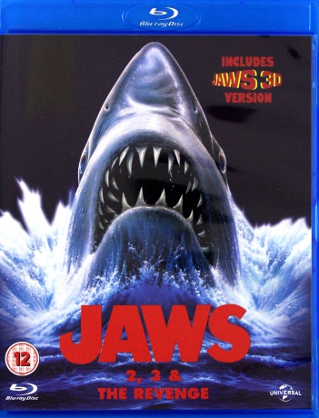Jaws 1-4 (Szczęki 1-4) (Szczęki 2-4) [BOX] (Szczęki 2-4) [3xBlu-Ray]