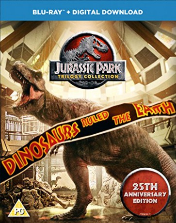 Jurassic Park Trilogy (Park jurajski / Zaginiony świat: Park jurajski / Park jurajski 3) [3xBlu-Ray]