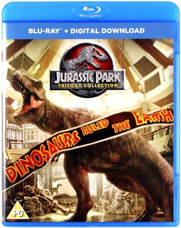 Jurassic Park Trilogy (Park jurajski / Zaginiony świat: Park jurajski / Park jurajski 3) [3xBlu-Ray]
