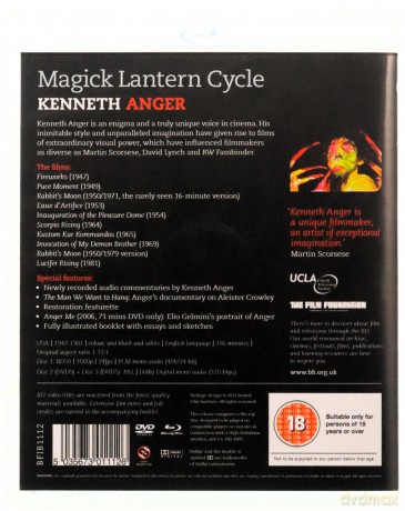 Kenneth Anger Magick Lantern Cycle [Blu-Ray]+[DVD]
