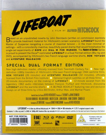 Lifeboat [Blu-Ray]+[DVD]