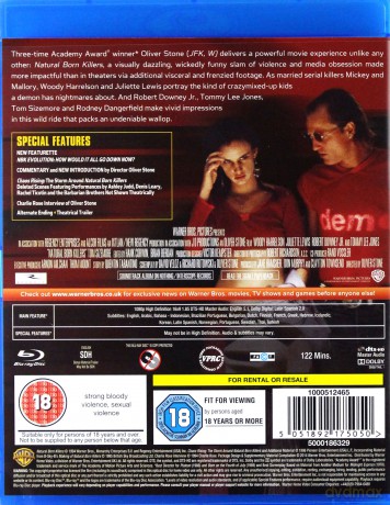 Natural Born Killers (Urodzeni mordercy) [Blu-Ray]