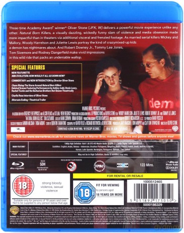 Natural Born Killers (Urodzeni mordercy) [Blu-Ray]