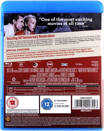 North By Northwest [Blu-Ray]