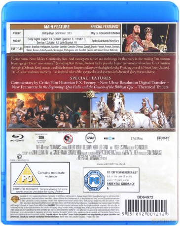 Quo Vadis [Blu-Ray]