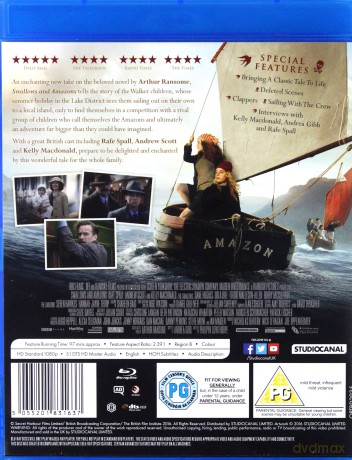 Swallows And Amazons [Blu-Ray]