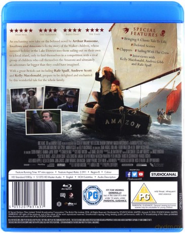Swallows And Amazons [Blu-Ray]