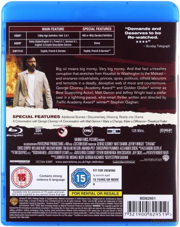 Syriana [Blu-Ray]