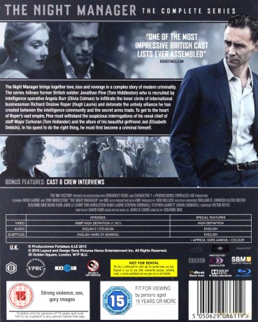 The Night Manager (Nocny recepcjonista) [2xBlu-Ray]