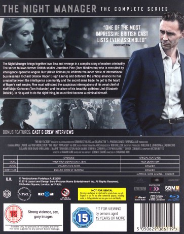 The Night Manager (Nocny recepcjonista) [2xBlu-Ray]