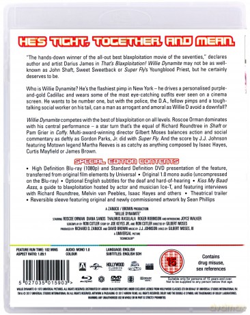 Willie Dynamite [Blu-Ray]+[DVD]