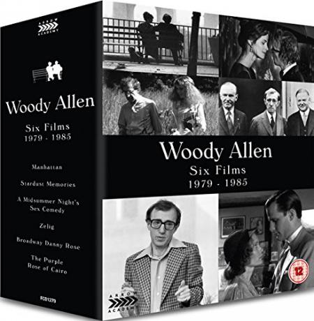 Woody Allen: Six Films - 1979 - 1985 (Manhattan / Wspomnienia z gwiezdnego pyłu / Seks nocy letniej / Zelig / Danny Rose z Broadwayu / Purpurowa róża z Kairu) [6xBlu-Ray]