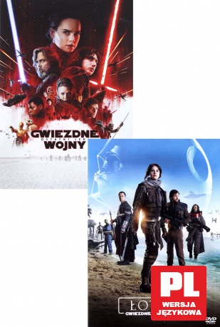 Gwiezdne Wojny: Epizod VIII Ostatni Jedi / Łotr 1. Gwiezdne wojny - historie Pakiet [2DVD]