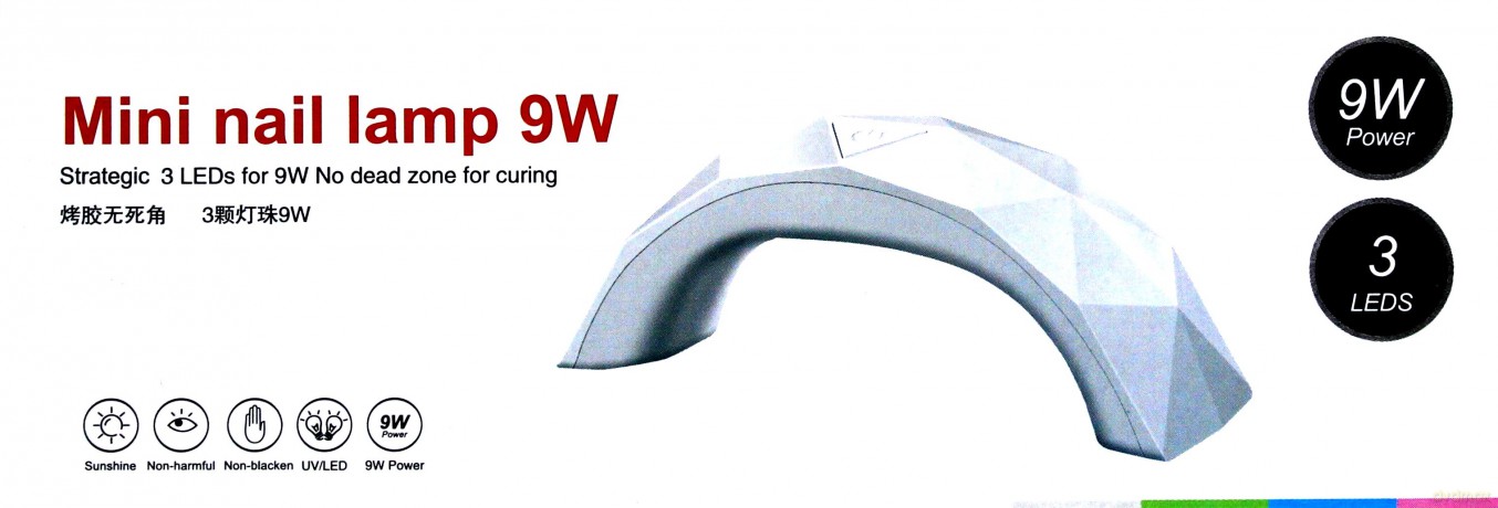 NEESS Lampa do lakieru hybrydowego LED 9W (2304)